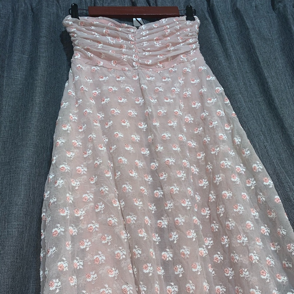 Free People strapless vintage dress, size M(8-10)